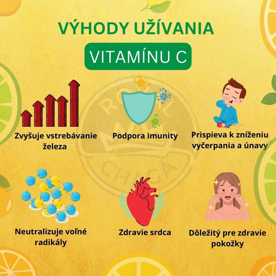 Výhody užívania vitamínu C